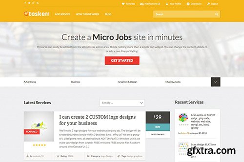 AppThemes - Taskerr v1.2 - WordPress Micro Jobs Theme