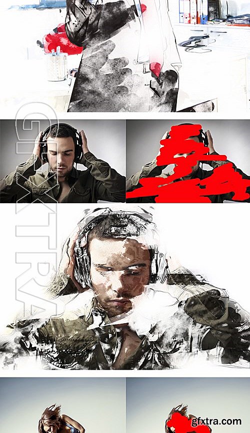 GraphicRiver - Mixing Art Photoshop Action 13618074