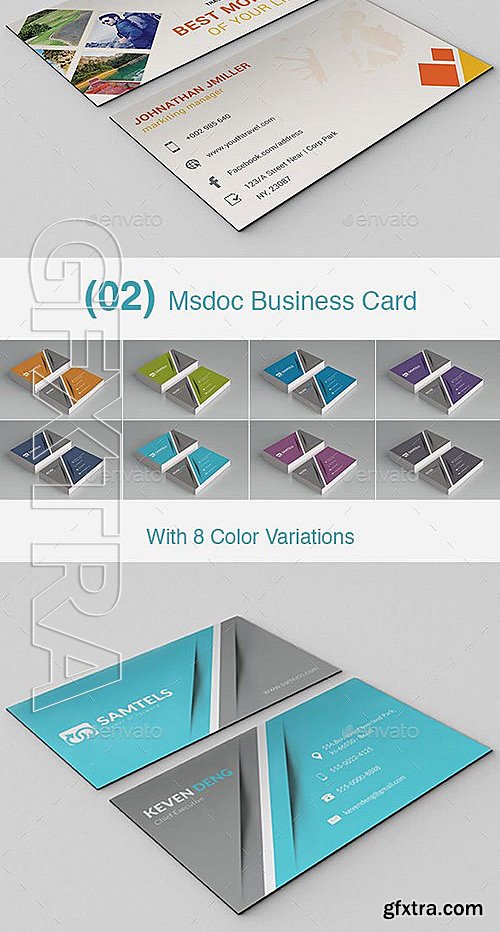 GraphicRiver - Multipurpose Business Card Bundle Volume 2 13548331