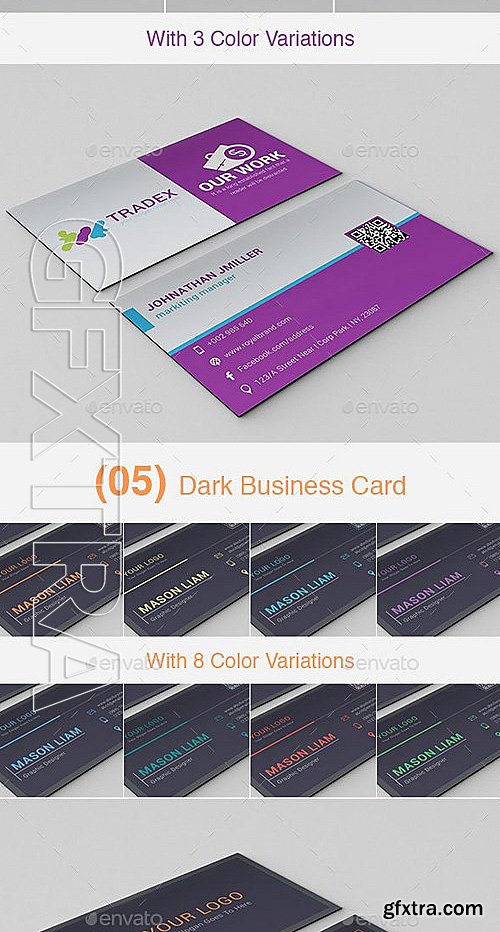 GraphicRiver - Multipurpose Business Card Bundle Volume 2 13548331