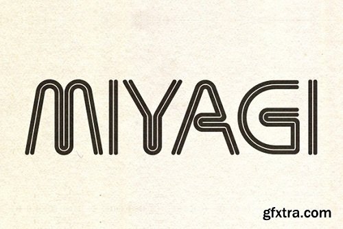 Miyagi Typeface