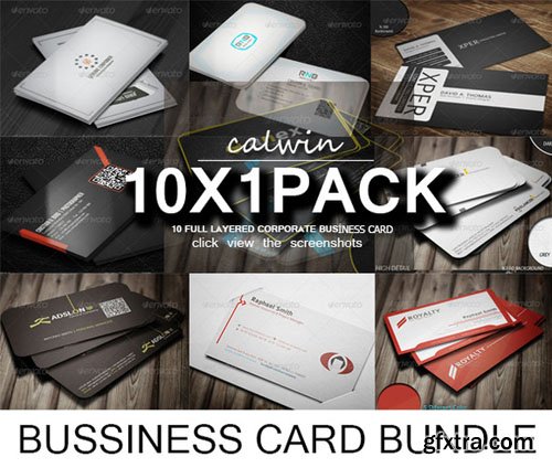 10 In 1 Business Crad Bundle 1 - CM 111560