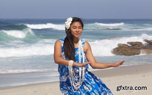 Dancer on the sand