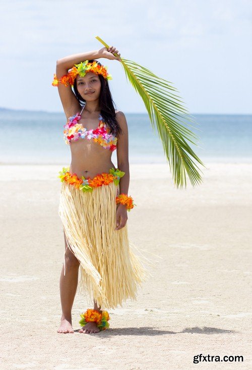 Dancer on the sand