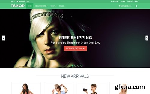 WrapBootstrap - TSHOP v1.5 - Responsive E-Commerce Template