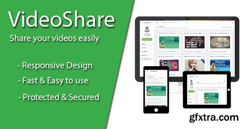 CodeCanyon - VideoShare v1.0.0.1 - Video Sharing Platform - 11578952