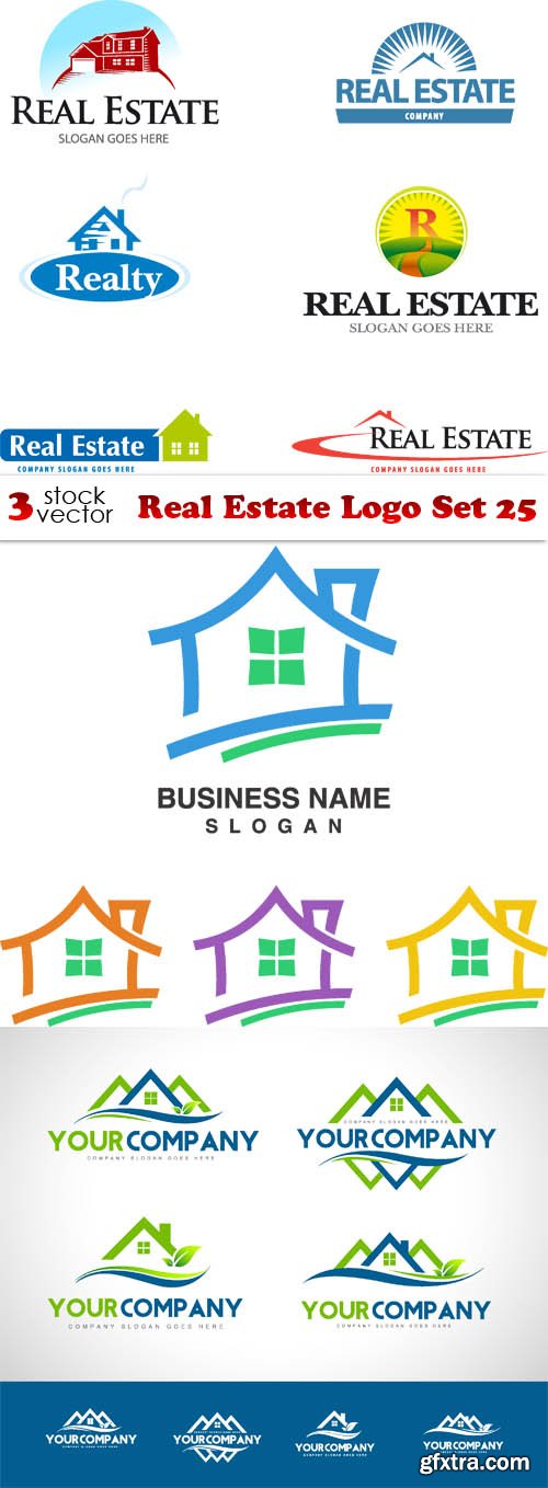 Vectors - Real Estate Logo Set 25
