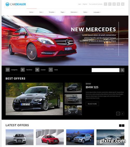 Joomla-Monster - JM Car Dealer v1.01 - Template For Joomla 3.x