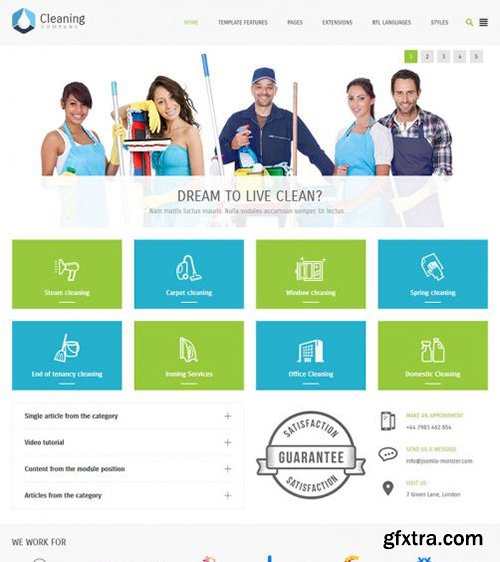 Joomla-Monster - JM Cleaning Company v1.01 - Template For Joomla 3.x