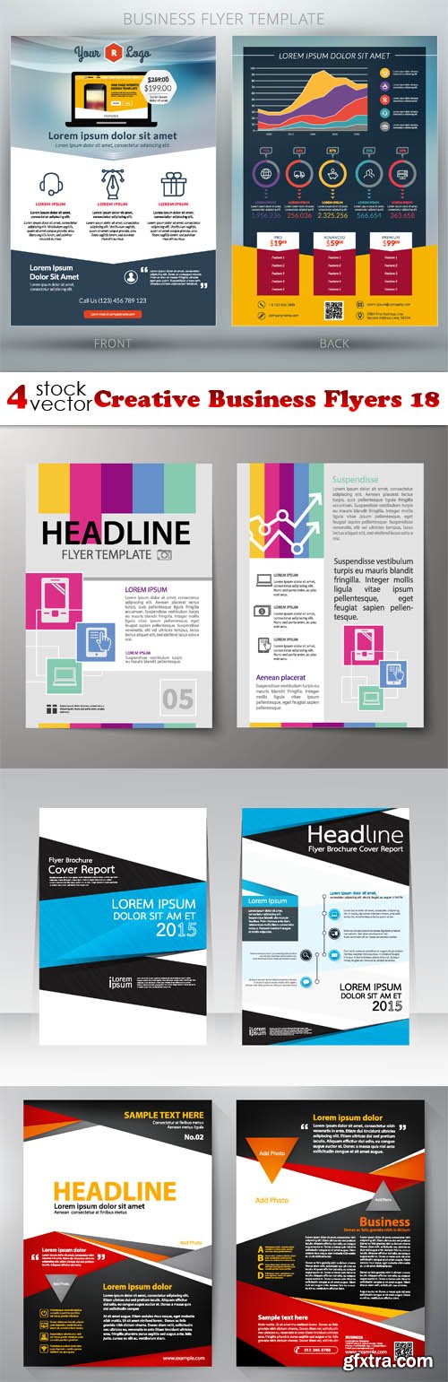 Vectors - Creative Business Flyers 18