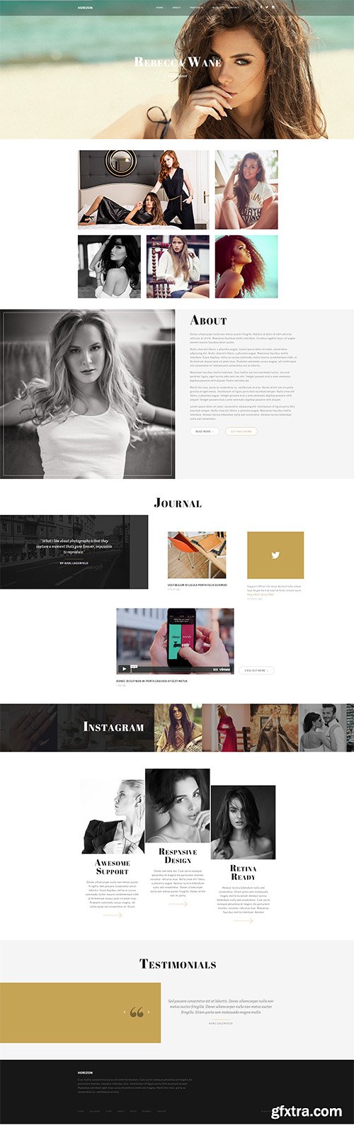 NRGThemes - Horizon v1.4 - Creative Photography Template