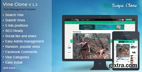 CodeCanyon - VineScope Clone v1.3 - 6564609