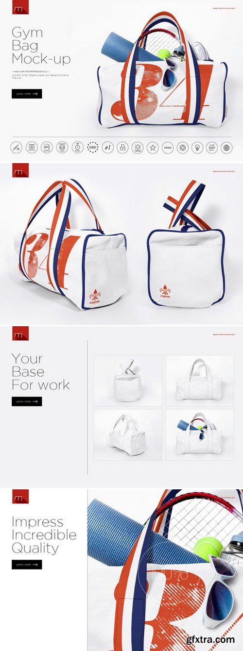 CM - Gym Bag Mock-up 432568