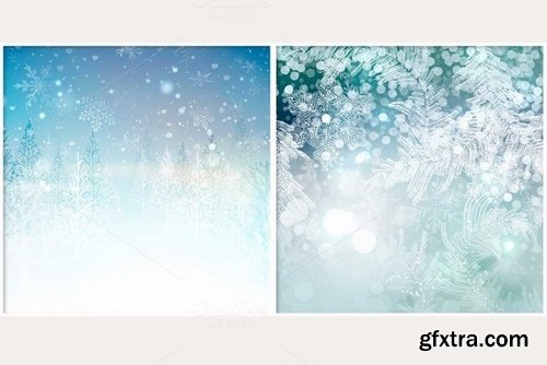 CM - Christmas backgrounds set 413333