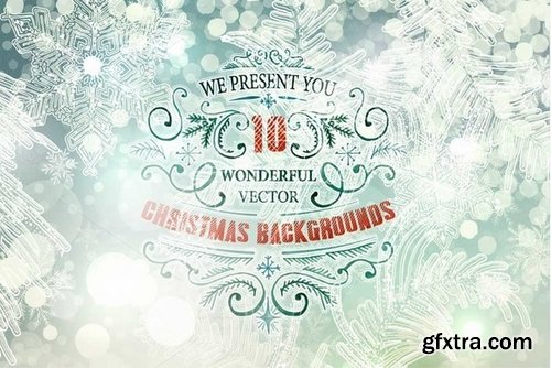 CM - Christmas backgrounds set 413333