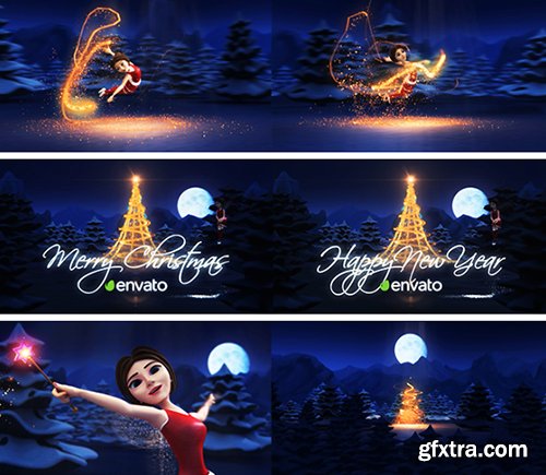 Videohive Christmas Fairy Greetings 9682715