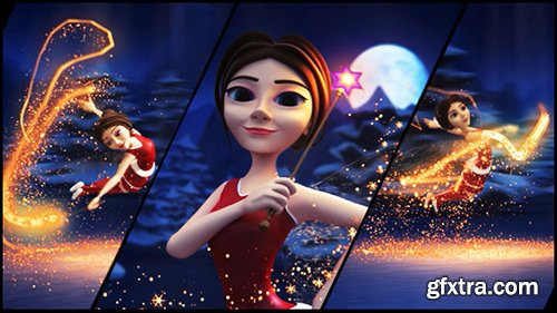 Videohive Christmas Fairy Greetings 9682715