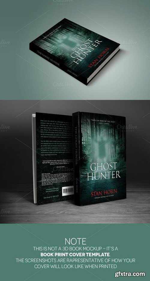 CM - Book Cover Print Template 31 423992