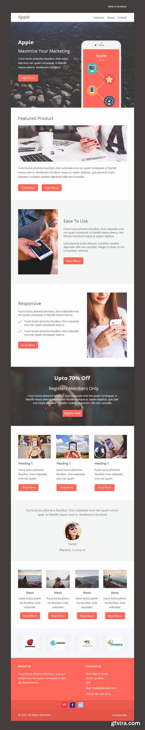 CM - APPIE- PSD RESPONSIVE EMAIL TEMPLATE 423035