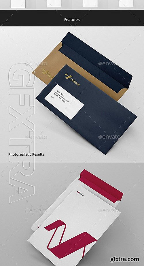 GraphicRiver - Envelopes Mock-Up Bundle 11625876