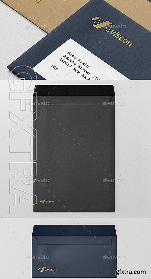 GraphicRiver - Envelopes Mock-Up Bundle 11625876