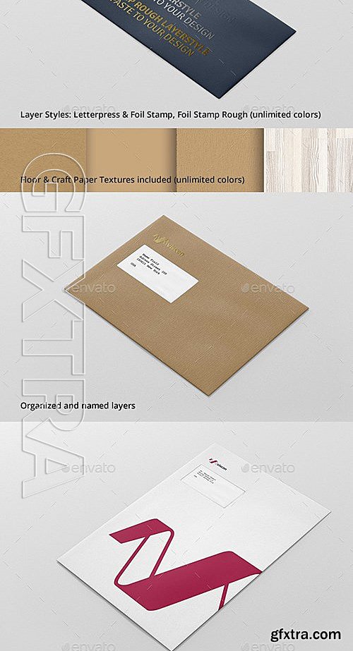 GraphicRiver - Envelopes Mock-Up Bundle 11625876