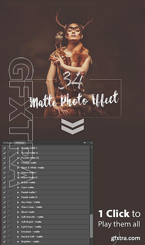 GraphicRiver - 34 Matte Photo Effect Premium Collection 13571705