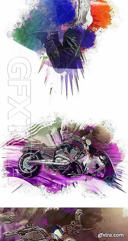 GraphicRiver - Craquelure Photo Effect 13574155