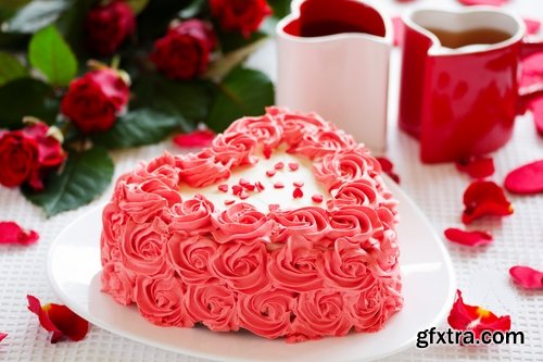Collection of red cake pie biscuit confection sweetness 25 HQ Jpeg