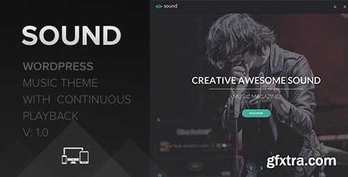 ThemeForest - Sound Music Theme v1.1 - With Continuous Playback - 13294012