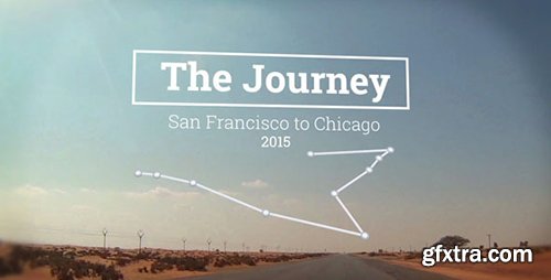 Videohive The Journey Map Slideshow 11251931