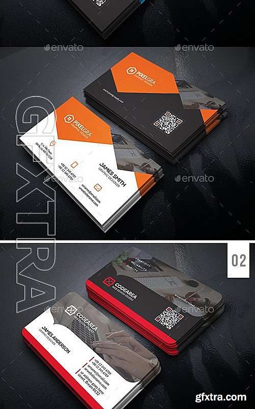 GraphicRiver - Professional Business Cards Bundle 13107687