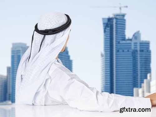 Collection Arabian businessman Sheikh Business Transaction 25 HQ Jpeg