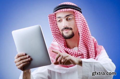 Collection Arabian businessman Sheikh Business Transaction 25 HQ Jpeg