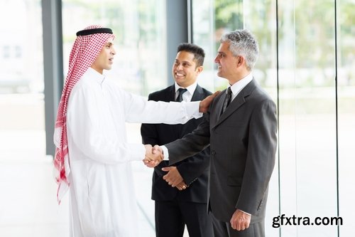 Collection Arabian businessman Sheikh Business Transaction 25 HQ Jpeg