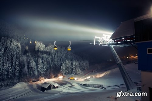 Collection ski resort skiing snowboarding skier funicular lift 25 HQ Jpeg