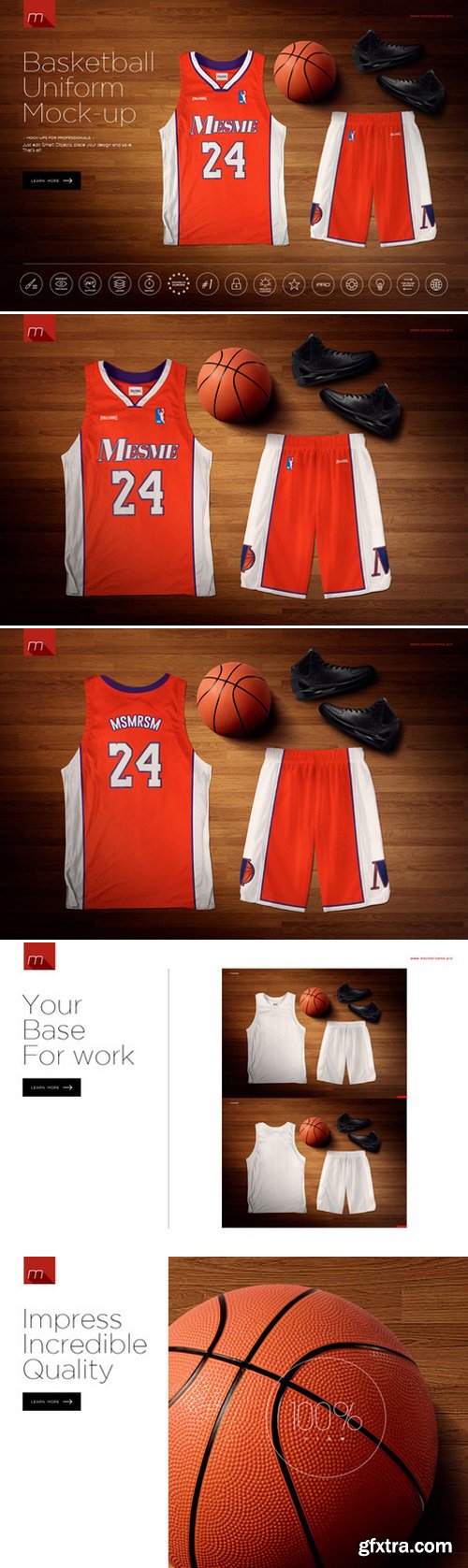 CM - Basketball Uniform Mock-up 433194