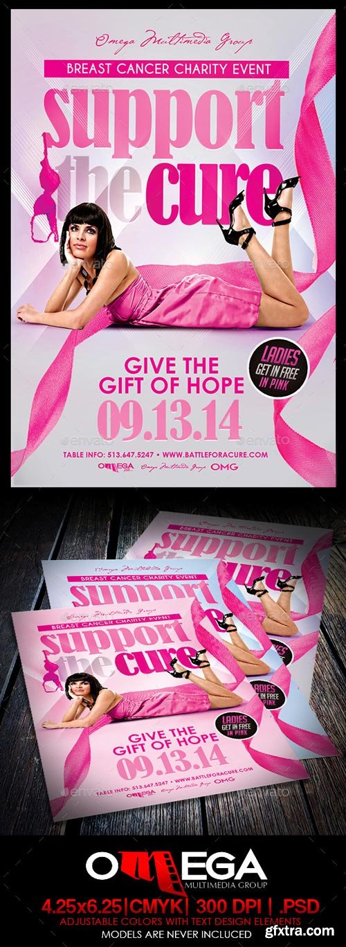 GraphicRiver - Support The Cure - 8934809