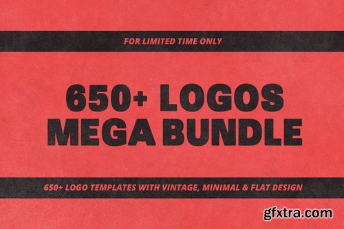 CM - MEGA BUNDLE 650+ Logos and Badges 426253