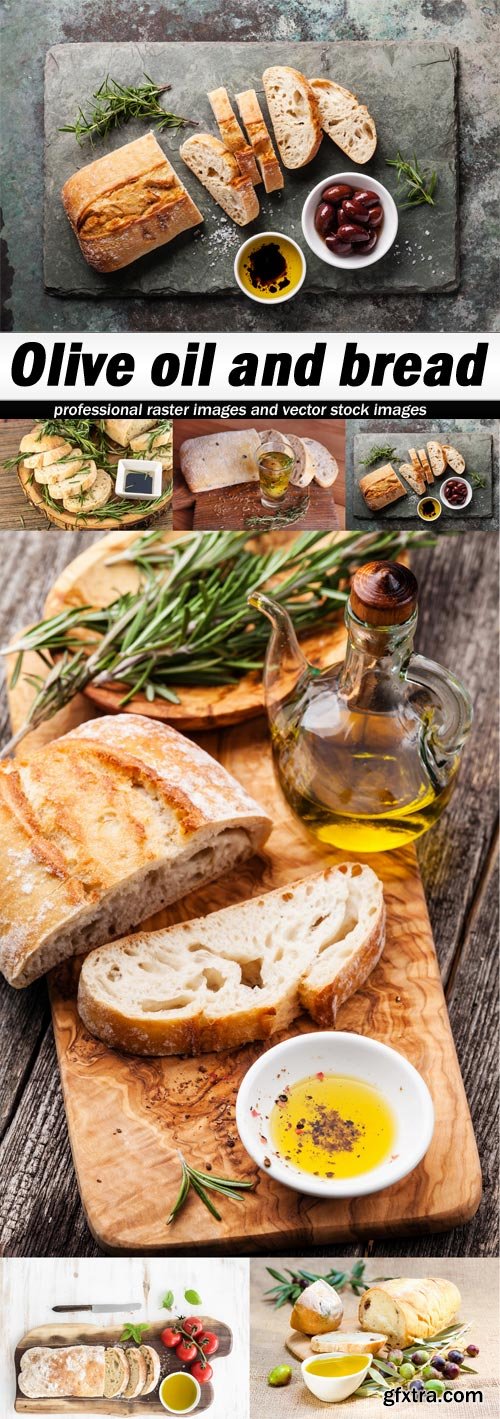 Olive oil and bread