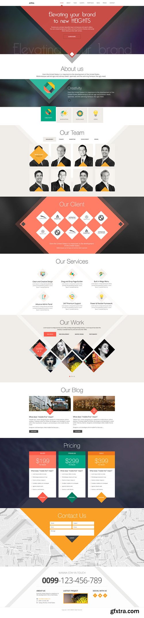 Anna v1.1 - Flat Creative Design - CM 70352