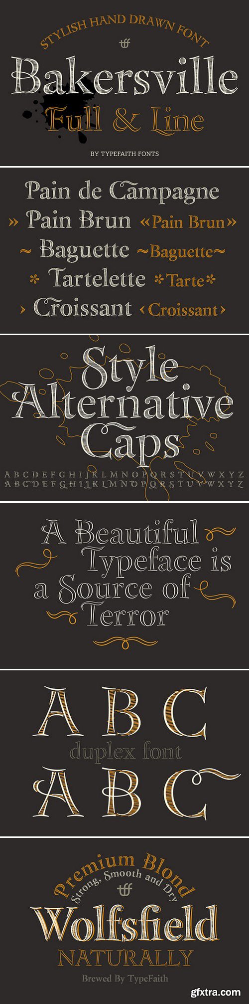 CM - Bakersville Serif Fonts 437053