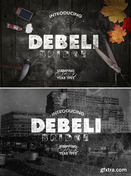 CM - Debeli 2 Typeface 436947