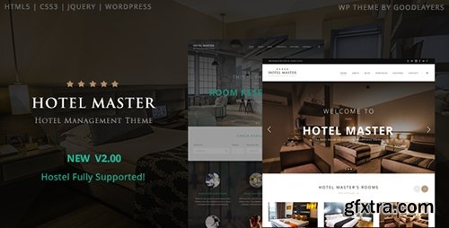 ThemeForest - Hotel Master v2.02 - Hotel & Hostel Booking WordPress Theme - 11032879