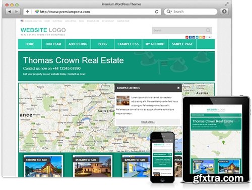 PremiumPress - Real Estate v8.8 - Theme for WordPress