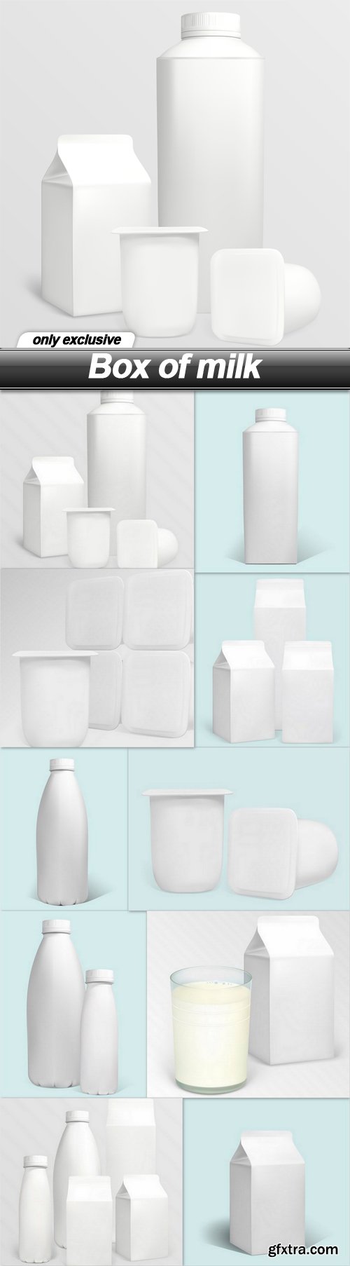 Box of milk - 10 EPS