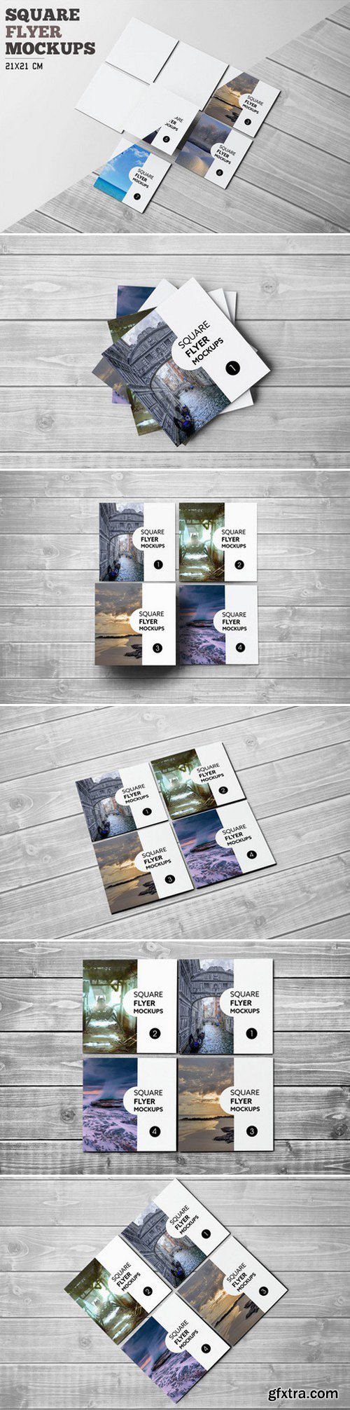 CM - Square Flyer Mockups 435118