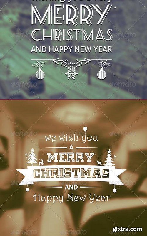 Graphicriver Christmas Labels / Badges / Logo set + Image FX 6279708