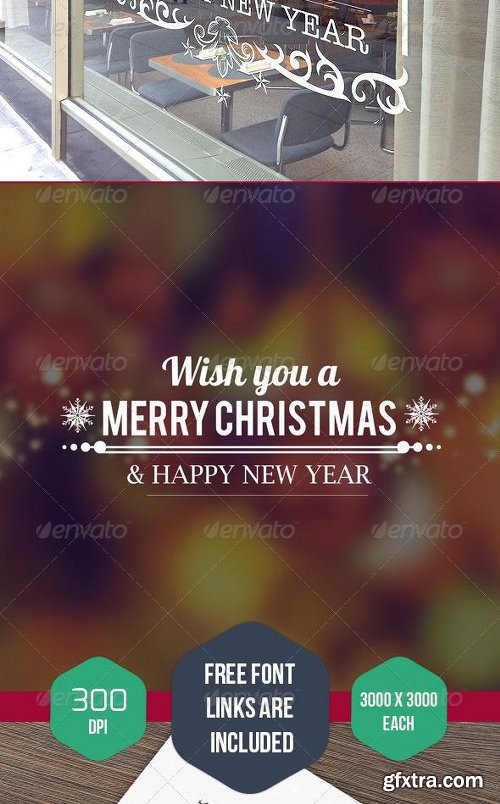 Graphicriver Christmas Labels / Badges / Logo set + Image FX 6279708