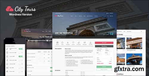 ThemeForest - CityTours v1.0.5 - Hotel & Tour Booking WordPress Theme - 13181652